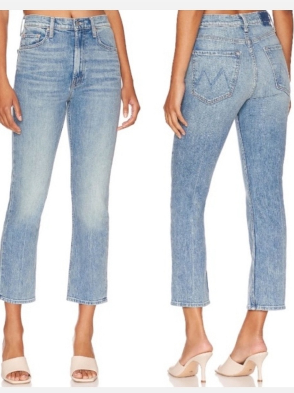 Mother High Waisted Rider Ankle Jean